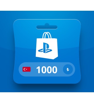 PlayStation Network TRY 1000 Card TURKEY PlayStation 5 Key TÜRKIYE